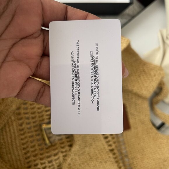 Yves Saint Laurent Icare in Raffia - Picture 9 of 16